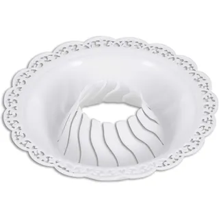 TROPFENFÄNGER für Kerzen Ø 3–4 cm – KERZENTROPFSCHUTZ aus Kunststoff – Ideal für KOMMUNIONSKERZEN, Firmkerzen, Taufkerzen & Festtagskerzen – Praktisches Zubehör – MaMeMi