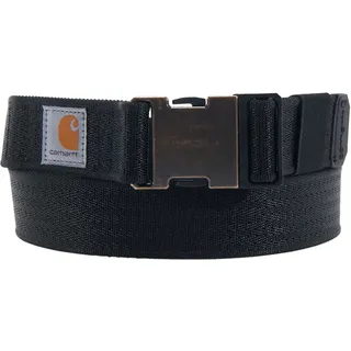Carhartt Rugged Flex Nylon Webbing, Gürtel - Schwarz - L