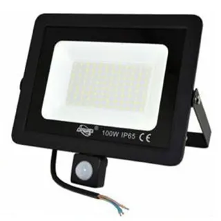 Leuchtturm LED Im Rampenlicht Garten 100W Kaltlicht Bewegungssensor -dämmerung