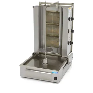 Maxima Gastro Dönergrill - 3 Brenner - 40 kg Fleisch - Gas