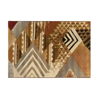 Gino Falcone Outdoor-Africa 35 Outdoor-Teppich 120 x 180 cm Braun