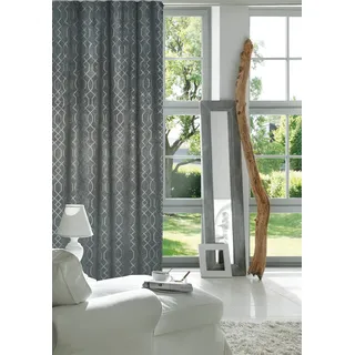 ELBERSDRUCKE Schlaufenschal Equinox anthrazit 140x255 cm