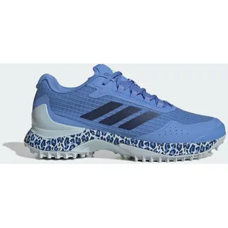 adidas Damen Fabela X 2 Hockey-Schuhe, Halo Blue/Dark Blue/Blue Fusion, 41 1/3 EU