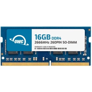 OWC OWC2666DDR4S16G (1 x 16GB 2666 MHz, DDR4-RAM, SO-DIMM RAM