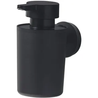 Tiger Urban Seifenspender zur Wandbefestigung, Farbe: Schwarz, mit austauschbaren Dekor-Ringen zur individuellen Gestaltung,