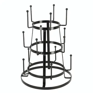 Esschert Design C2074 Flaschentrockner, Edelstahl, Metall