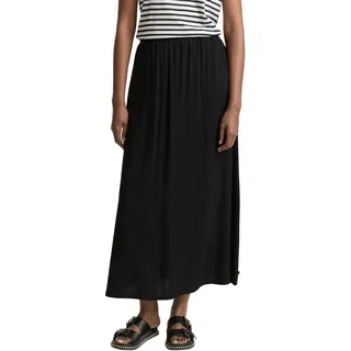 TOM TAILOR Denim Damen 1046693 Maxi Rock, 14482-Deep Black, S