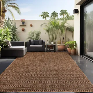 Ayyildiz ZAGORA 4513 Outdoorteppich 120 x 170 cm Braun