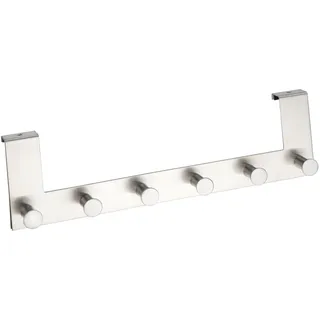 Wenko Türgarderobe Celano Edelstahl Silber