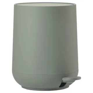 Zone Denmark Nova Mülleimer fürs Bad, Kosmetikeimer, Abfalleimer fürs Badezimmer, Durchm. 20,5 cm, Höhe 23,5 cm, Fassungsvermögen 3 Liter, Olive Green (Grün)