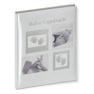 walther design Tagebuch weiss mit Prägung, Baby Little Foot