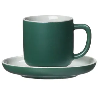 Ritzenhoff & Breker Espressotasse mit Untertasse 0,1 l Grün 2 St.