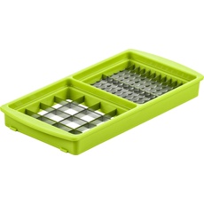 Genius Nicer Dicer Plus Messer, Küchenreibe, Grün