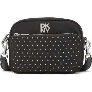 DKNY Jenny Camera Tasche Leather Black/Silver