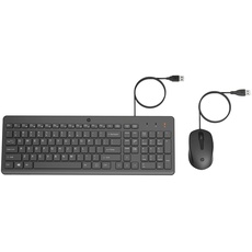 HP 150 Maus und Tastatur mit Kabel