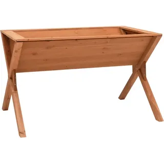 Hochbeet 90x55x56 cm Tannenholz - Braun, Bunt