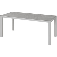 Bild Houston Gartentisch 210 x 90 x 75 cm silber/anthrazit