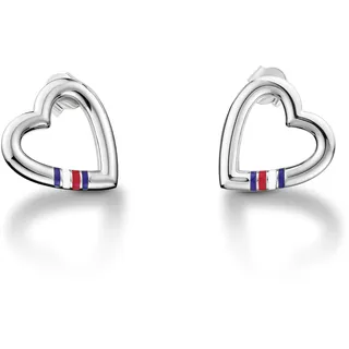 Tommy Hilfiger Ohrstecker Classic Signature Edelstahl silber 2700909 15,2 cm