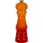 Pfeffermühle 21 cm Rot unbefüllt
