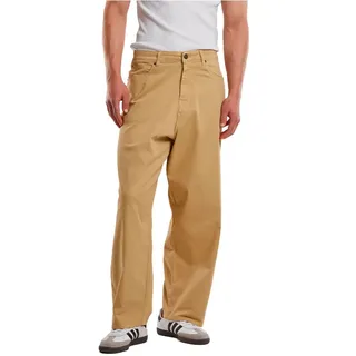 Urban Classics Tapered Twill Baggy Hosen - Union Beige - 32