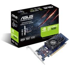 ASUS Nvidia GT1030 2GB BRK Low Profile Gaming Grafikkarte (GDDR5 Speicher, PCIe 3.0, ,DVI, HDMI, Passiv, GT1030-2G-BRK)