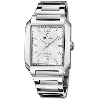 Festina Herrenuhr Edelstahl silber {Festina Trend} Armbanduhr UF20677/2