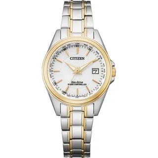 Citizen Damen Quarzuhr Ec1186-85A 43 mm Saphirglas Datum 10 ATM wasserdicht