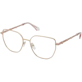 Twinset Vtw088 Geometric Damenbrille - Shiny Rose Gold With Pink Parts - 140/55 mm