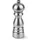 Paris Chef Pfeffermühle 18 cm Silber unbefüllt