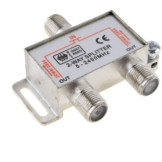 SAT & BK-Verteiler 2-fach Splitter 100dB geschirmt HD- und Unicable- tauchglich