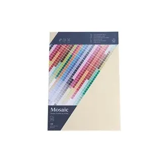 artoz Briefpapier Mosaic elfenbein DIN A4 90 g/qm 25 Blatt