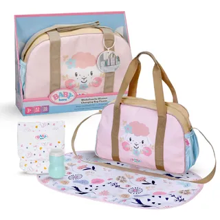 BABY BORN Wickeltasche Blumen