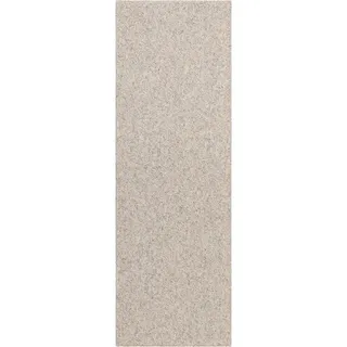 ELLE DECORATION Rocco, Creme, multifarben), B:80cm H:10mm L:240cm, Polypropylen, Teppiche, Teppich, Läufer, waschbar, Wohnzimmer, Esszimmer, Woll-Optik