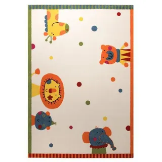 Sigikid Kinderteppich , Multicolor, Weiß , Textil , Abstraktes , rechteckig , 80x150 cm , Textiles Vertrauen - Oeko-Tex®, Hohenstein , für Fußbodenheizung geeignet, in verschiedenen Größen erhältlich , Teppiche und Böden, Teppiche, Kinderteppiche
