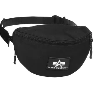 Alpha Industries Rubber Print Waistbag Einheitsgröße Schwarz
