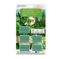 GROW by OBI Düngestäbchen für Grünpflanzen und Palmen, 30 Stück