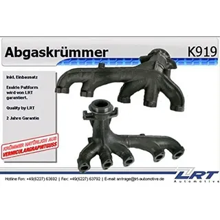 Lrt Krümmer, Abgasanlage