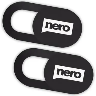 Nero Webcam Cover [2er Retail-Pack] - Schwarz