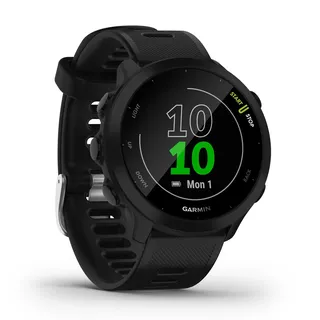 Garmin Forerunner 55 mit Silikon-Wechselarmband schwarz