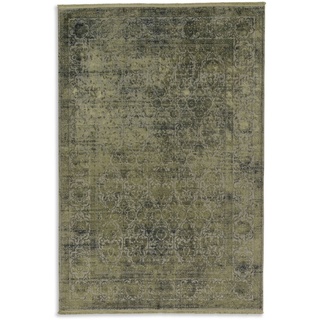 Schöner Wohnen SCHÖNER WOHNEN-Kollektion Webteppich Velvet 80 x 150 cm Mischgewebe Grün