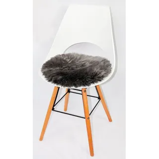 Heitmann-Felle Stuhlkissen Lamm 45 x 45 cm Grau