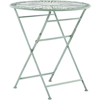 Beliani Gartentisch Ø 70 x 75 cm Grün