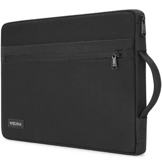KIZUNA Laptoptasche 12.5 13 Zoll Laptop Notebook Tasche Für 13.6" MacBook Air M5/MacBook Pro 14 M4 Max/14 Lenovo IdeaPad Pro 5i Gen 10/Slim 7i/HP Envy x360 13/Huawei MateBook/Dell Sleeve Bag,Schwarz