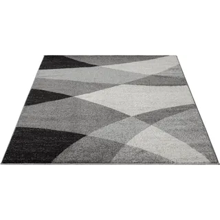MERINOS Thales 6100 Kurzflorteppich 80 x 150 cm Grau