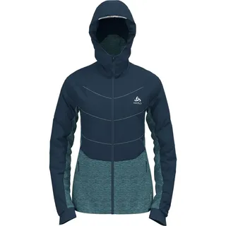 Odlo RUN EASY S-THERMIC Laufjacke, blue wing teal