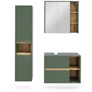 Vicco Viola 3-tlg. Grün/Eiche