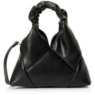 FELIPA Women's Damen Kloßform Handtasche Clutch, SCHWARZ