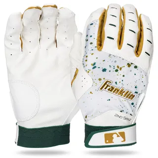 Franklin Sports MLB Schlaghandschuhe – 2nd Skinz Drip Baseball + Softball-Schlaghandschuhe – Erwachsene + Jugendliche Baseball-Schlaghandschuhe –
