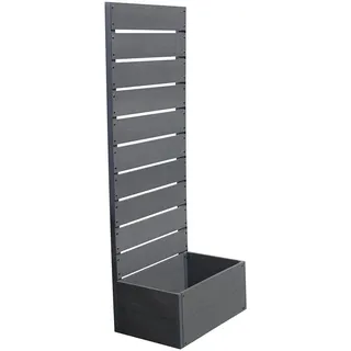 [en.casa] Blumenkasten Heerde , Kunststoff , 56x150x38 cm , Dekoration, Blumen & Blumentöpfe, Übertöpfe