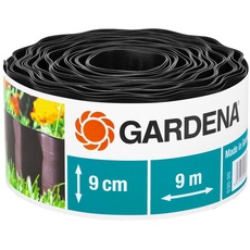 Bild 530-20 Rasenkante Garten-Einfassungsrolle Kunststoff Schwarz